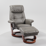 Benchmaster - Ventura II - Chair and Ottoman - Iron Grey - IN STOCK!