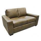 Omnia - Breckenridge - Leather Loveseat - With Optional Sleeper