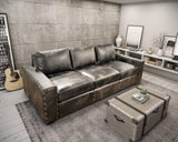 Omnia - Breckenridge - Leather Sofa - With Optional Sleeper