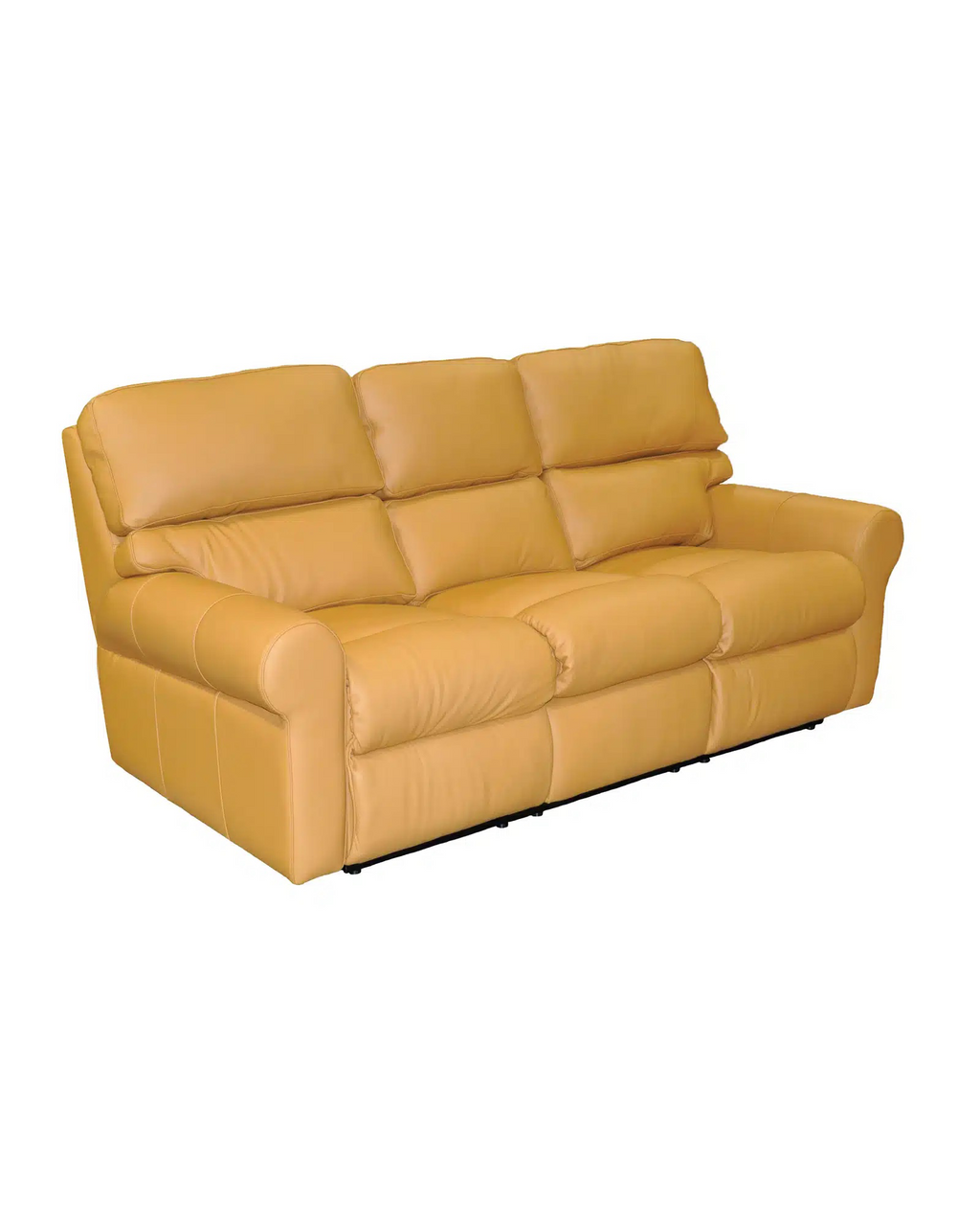 Omnia Brookhaven Reclining Sofa Leather and More in Hickory NC