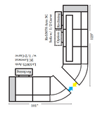 Omnia - Malibu - Long Left Sectional