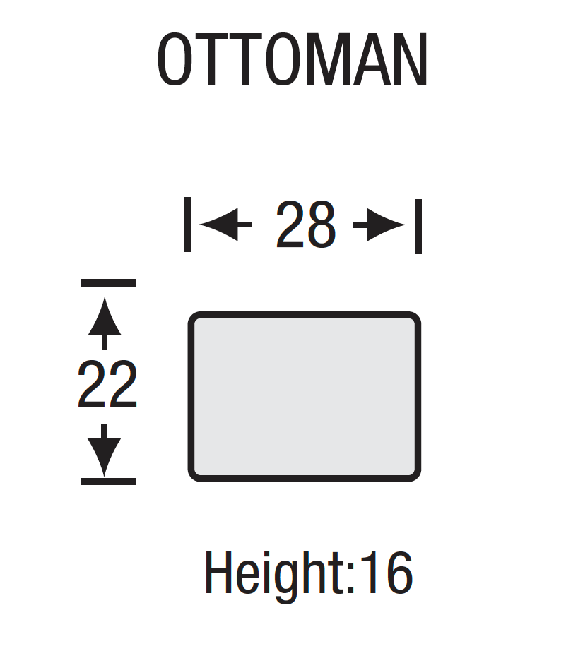 Legacy Benson Ottoman Leather and More in Hickory NC