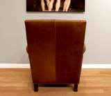 American Classics Leather - 120 - Mulberry Leather Chair