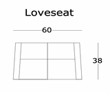 American Classics Leather - 232 Genesis - Loveseat