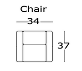 American Classics Leather - 281 Beaufort - Chair
