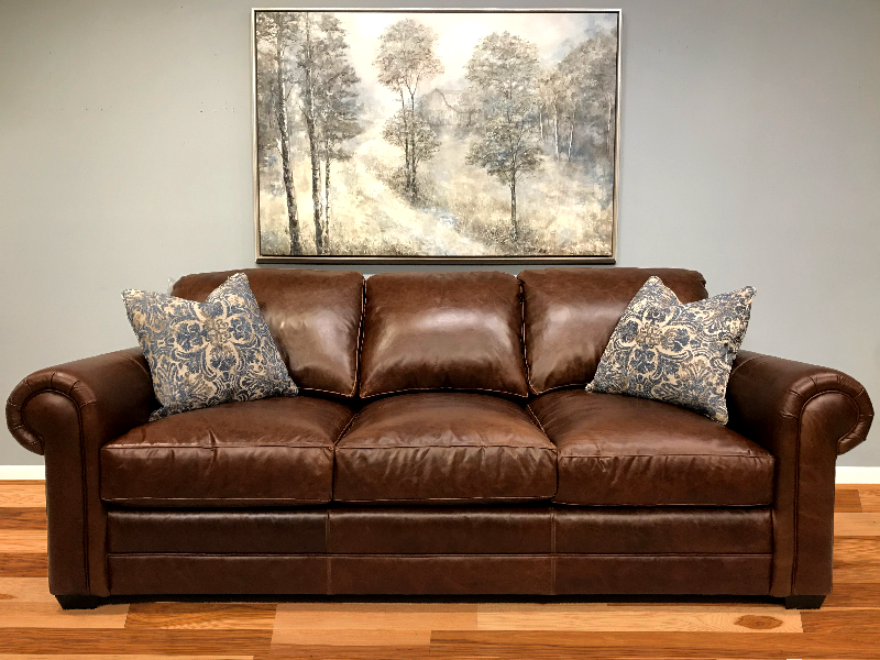 American Classics Leather 550 Restoration Sofa Leather and
