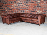 American Classics Leather - 607 Louise - Long Right Sectional