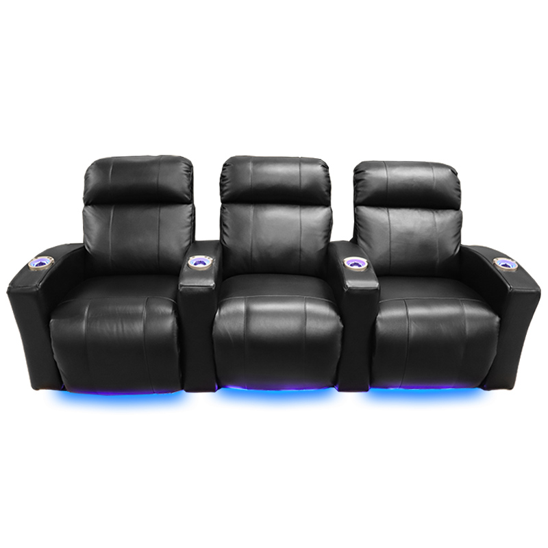 Home theater seating discount row of 3