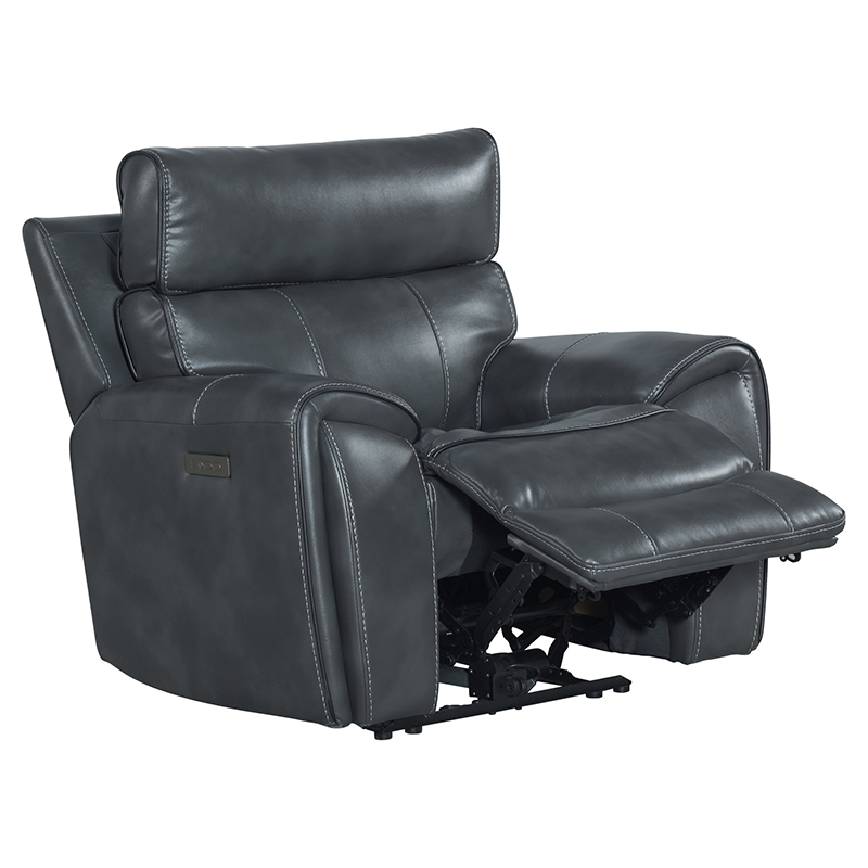 Intercon Summit Dual Power Recliner Bolero Slate Leather
