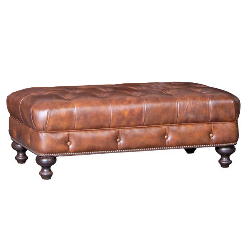 Mayo 8888L Ottoman – Leather and More in Hickory NC - Main Image