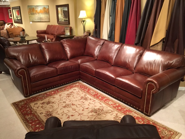 American Classics Leather - 554 Tanner - Long Right Sectional