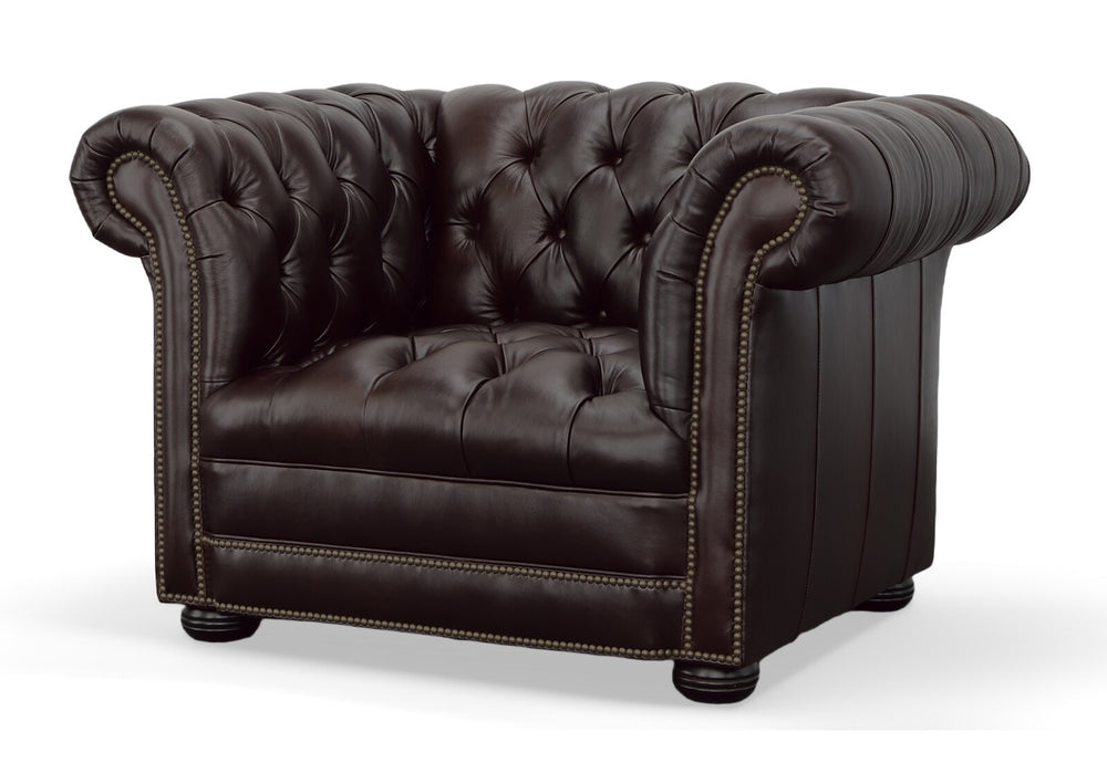 American Classics Leather - 600 Club - Chesterfield Chair