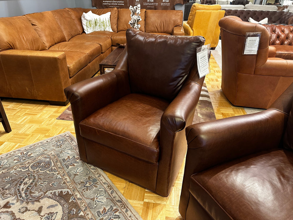 American Classics Leather - 182 Swivel Chair -  IN STOCK!
