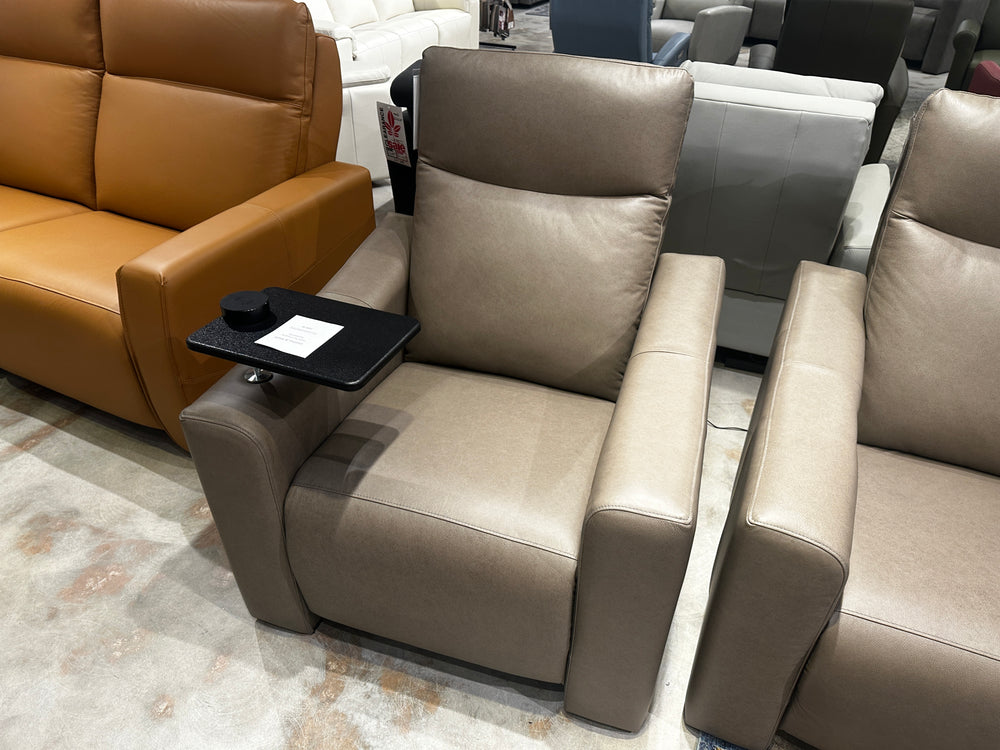 Elran - F004 - Powered Recliner with side table - In Stock!