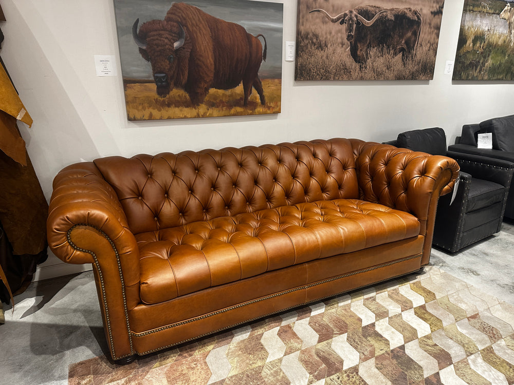 American Classics Leather - 600 Club - Chesterfield Sleeper Sofa