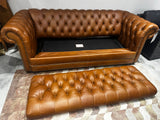American Classics Leather - 600 Club - Chesterfield Sleeper Sofa