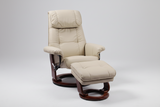 Benchmaster - Ventura II - Chair and Ottoman - Taupe - IN STOCK!