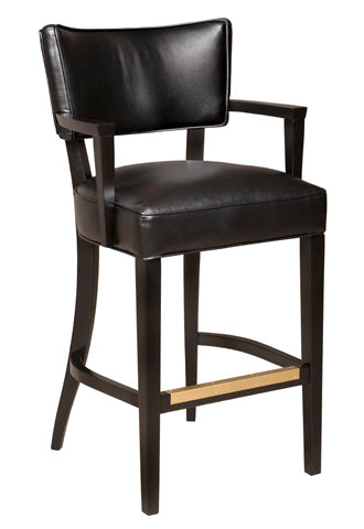 American Classics Leather - 15 - Barstool - with Arms