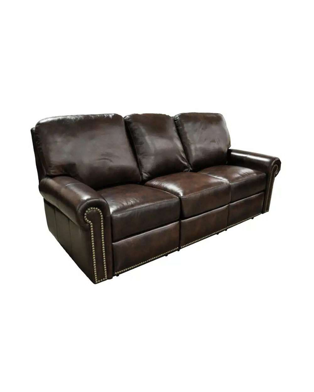 Omnia Fairfield Reclining Sofa Leather and More in Hickory NC