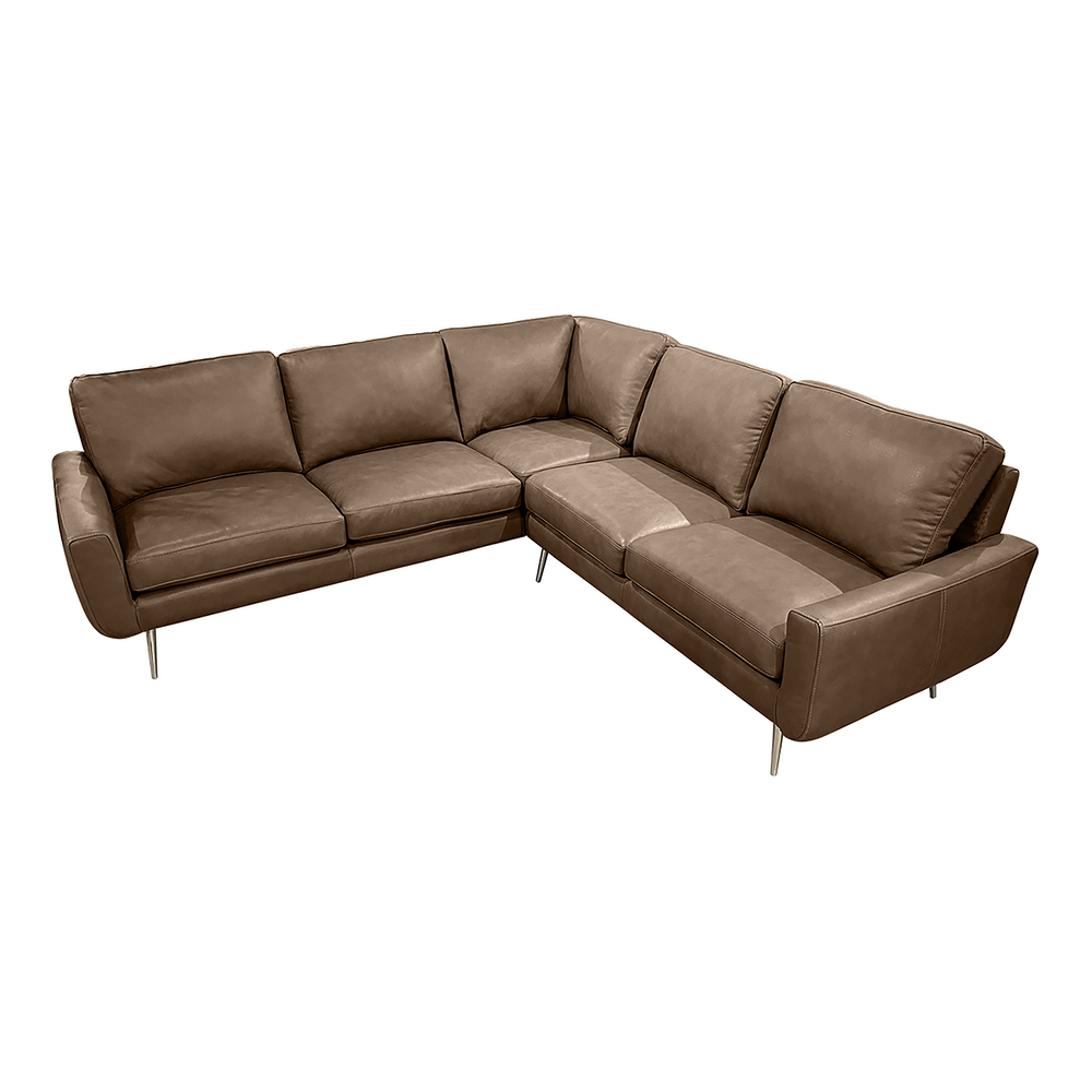 Omnia - Harvey - Leather Sectional
