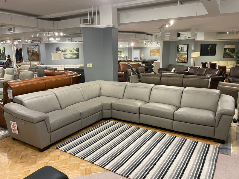 Omnia - Capriana - Sofa - with removable cupholder console - In-Stock! –  Leather and More in Hickory NC