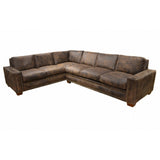 Omnia - Ashton - Leather Long Right Sectional