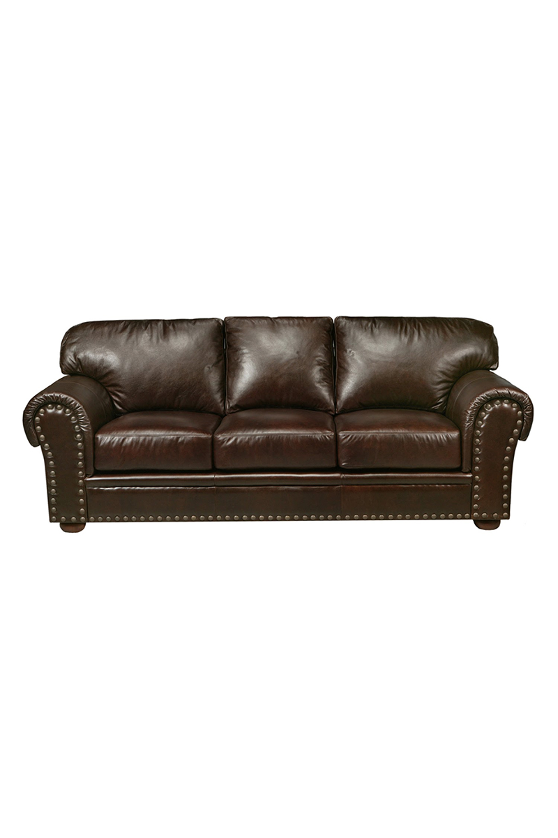 Omnia - Beaumont - Leather Sofa - With Optional Sleeper