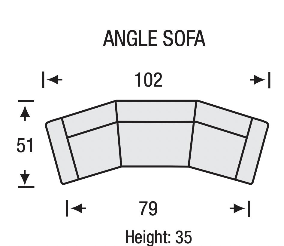 Legacy - San Diego - Angle Sofa