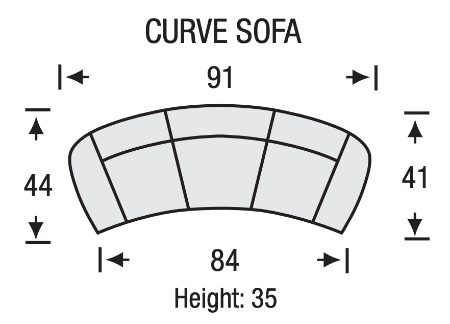 Legacy - San Francisco - Curve Sofa