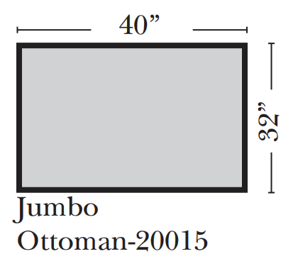 Omnia - Max - Jumbo Ottoman
