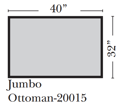 Omnia - Milo - Jumbo Ottoman