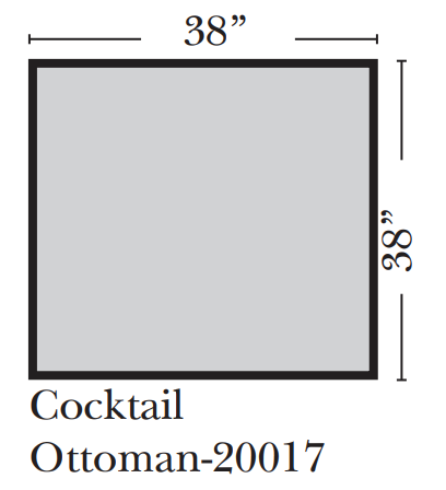 Omnia - Savannah - Cocktail Ottoman