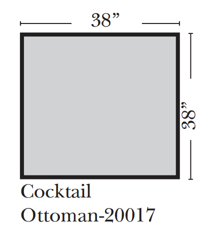 Omnia - Twin City - Cocktail Ottoman