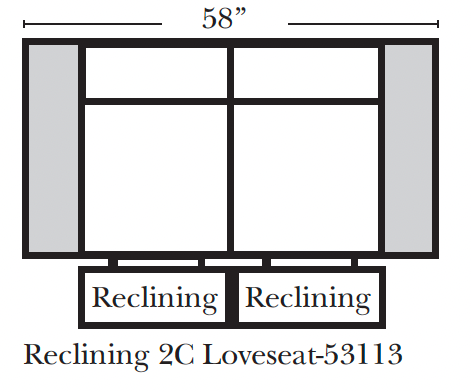 Omnia - Piedmont - Loveseat