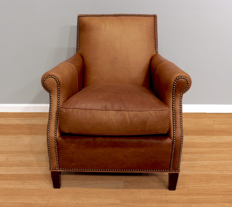 American Classics Leather - 120 - Mulberry Leather Chair