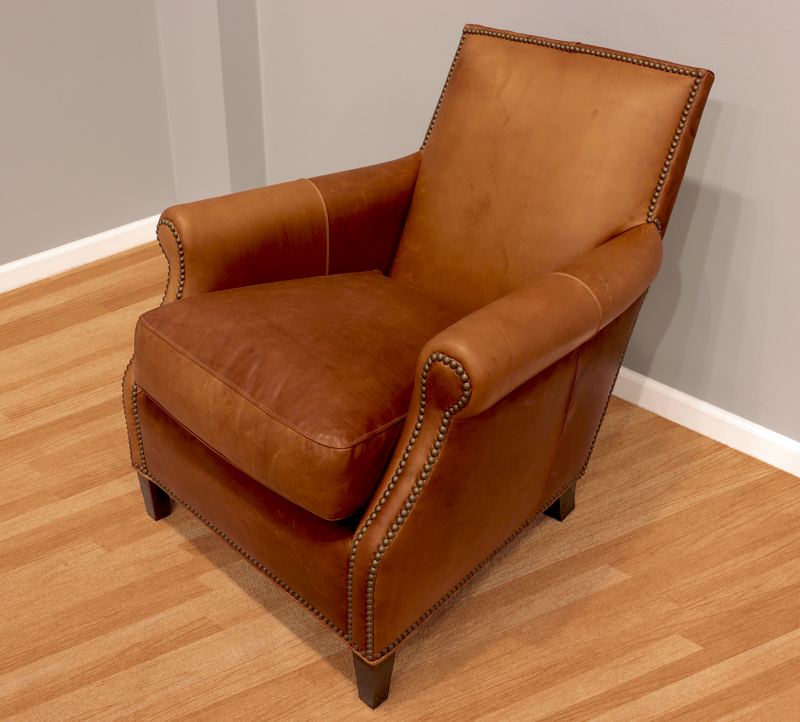 American Classics Leather - 120 - Mulberry Leather Chair