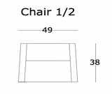 American Classics Leather - 232 Genesis - Chair 1/2