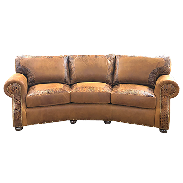 American Classics Leather - 240 Harrison -  Angled Sofa