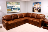 American Classics Leather - 420 - Designer's Choice - Long Left Sectional