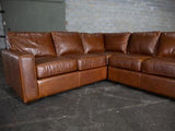 American Classics Leather - 420 - Designer's Choice - Long Right Sectional