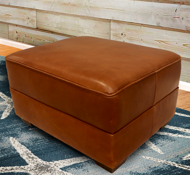American Classics Leather - 554 Tanner - Ottoman