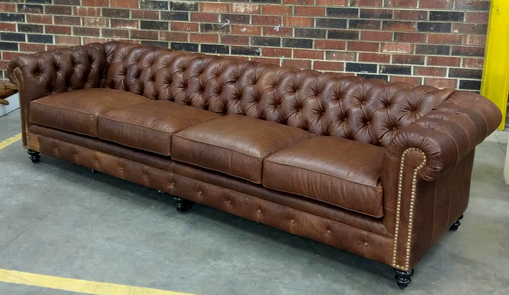American Classics Leather - 607 Louise - 4 Seat Sofa