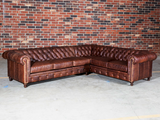 American Classics Leather - 607 Louise - Long Left Sectional