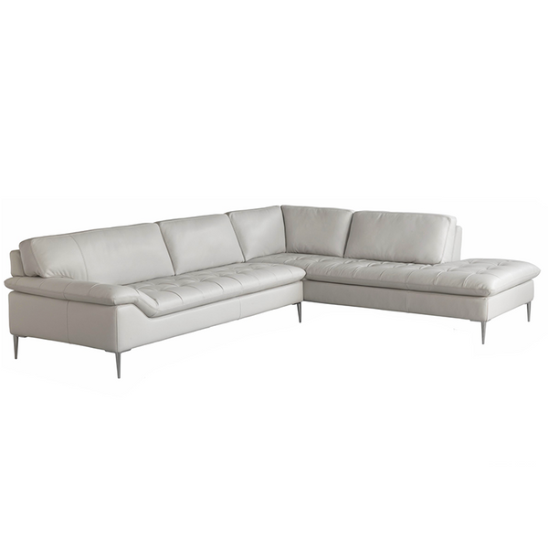 Blue leather sofa from Chateau d'Ax – The Perfect Piece