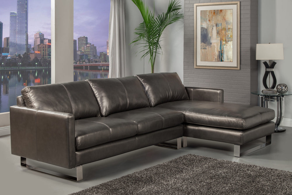 Omnia - Concord - Sofa with Chaise on Right