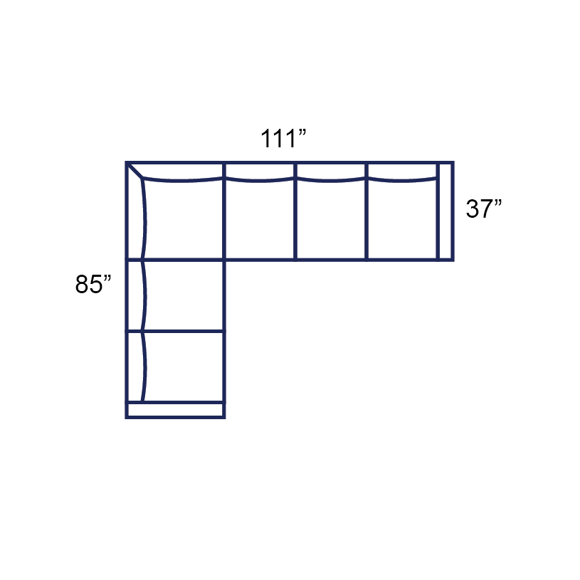 Legacy - Isa - Long Right Sectional