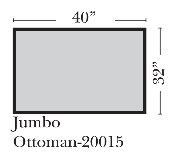 Omnia - Athens - Jumbo Ottoman