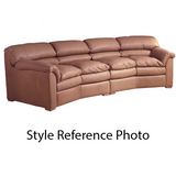 Omnia - Canyon - Long Left - Sectional with optional Queen/Twin Sleeper