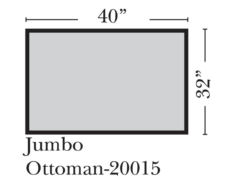 Omnia - Capriana - Jumbo Ottoman