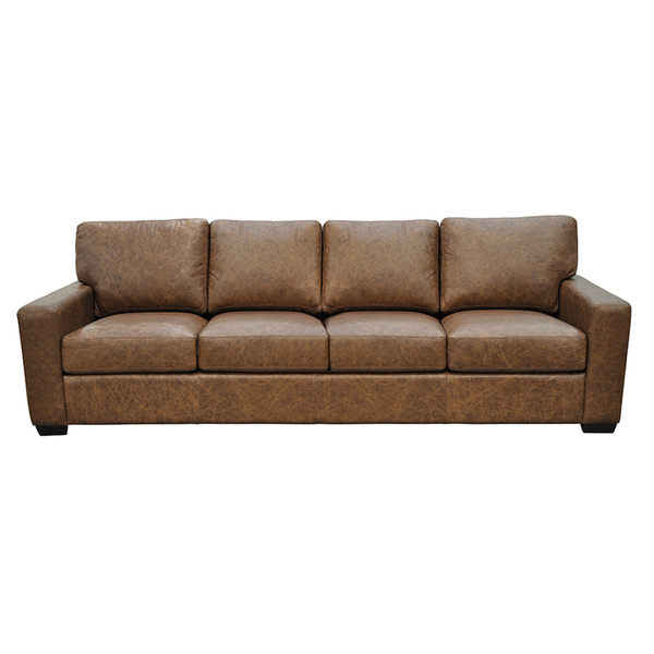 Omnia City Craft 4 Seat Sofa Leather and More in Hickory NC